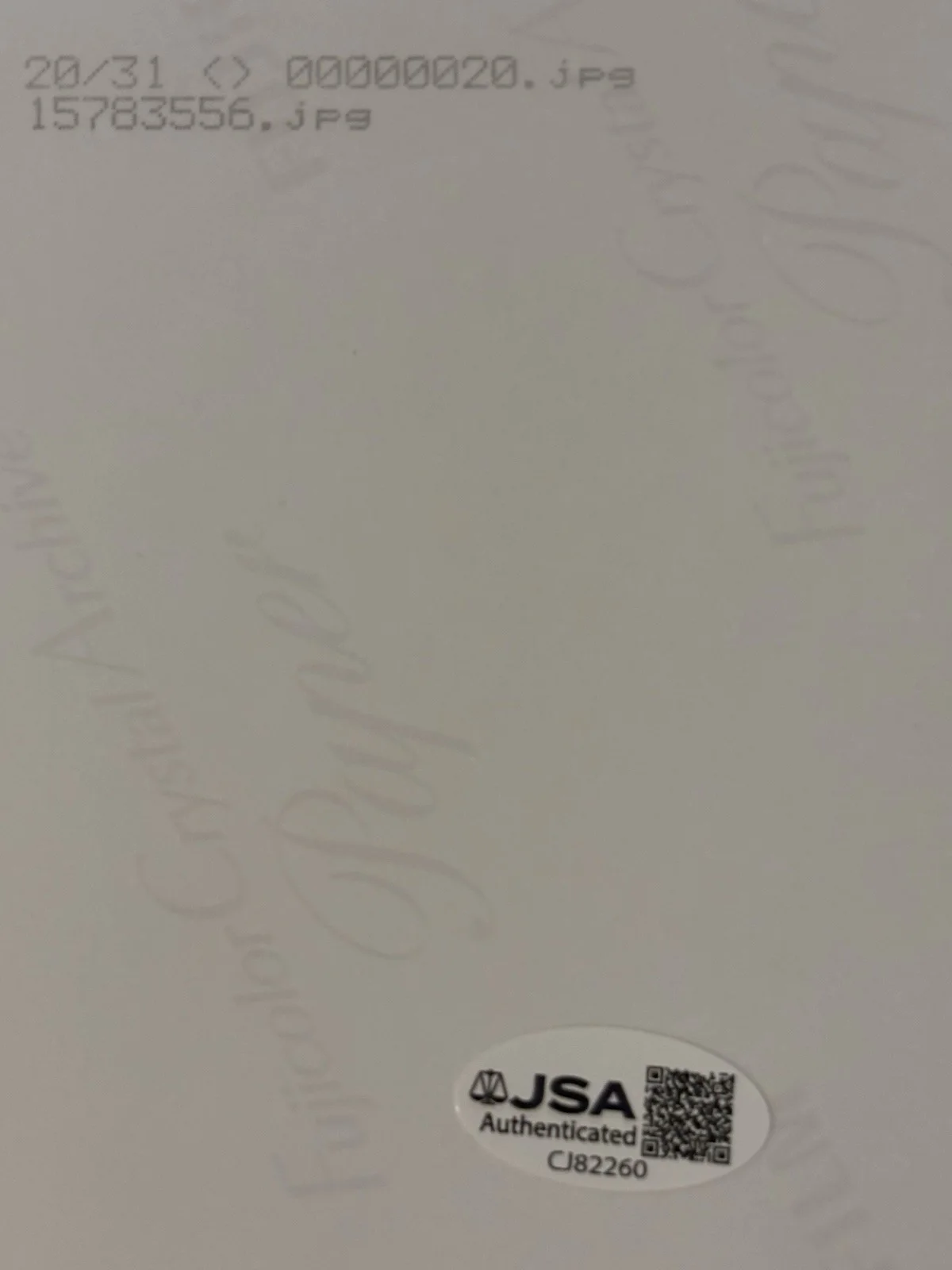 Tony Hale — Tony Hale Toy Story 4 Forky 8x10 Photo Signed Autographed JSA COA #2, image 2