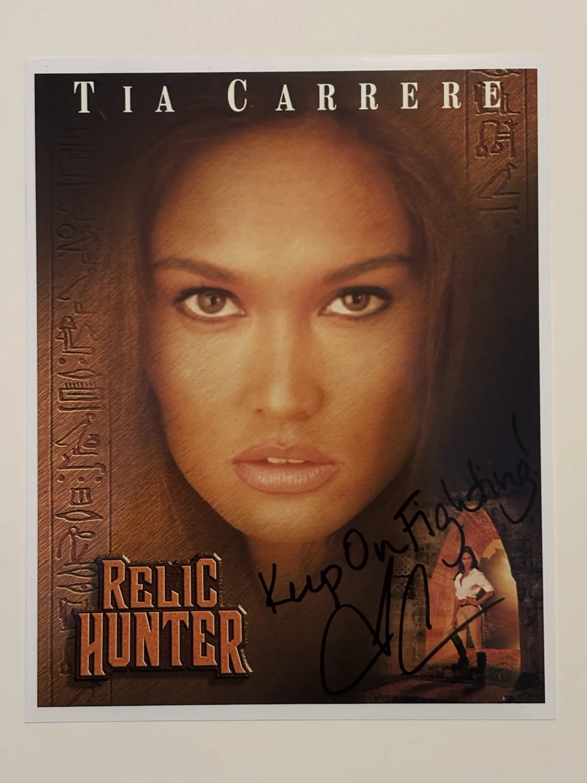 Tia Carrere — Tia Carrere Relic Hunter 8x10 Photo Signed Autographed JSA COA