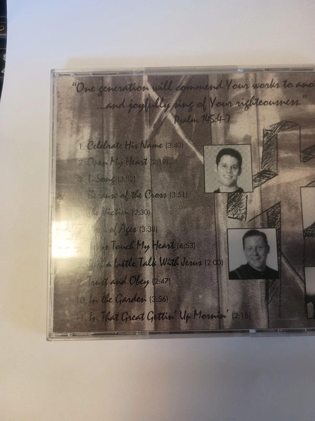 One Generation Because Of The Cross CD A4, image 2