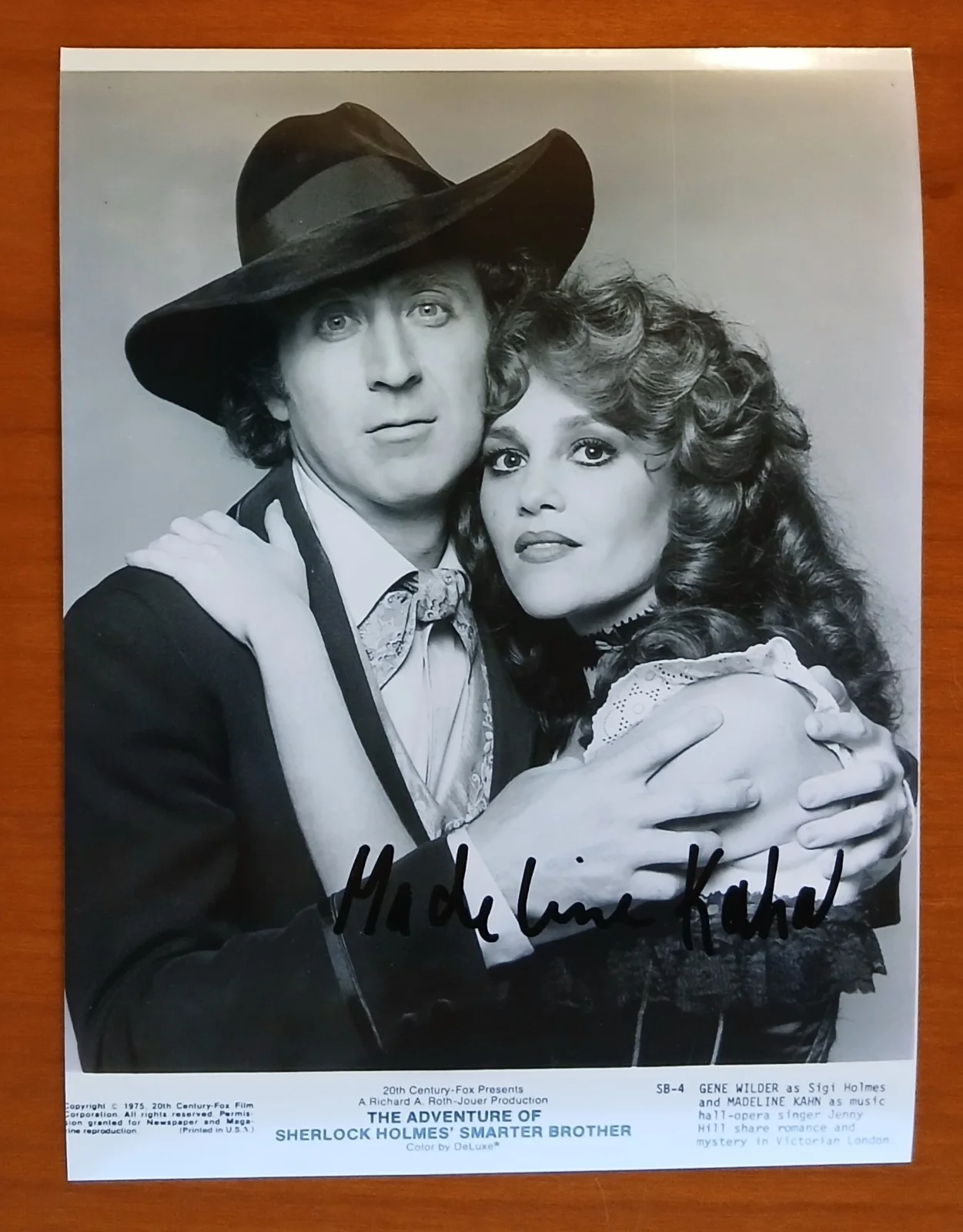Madeline Kahn — Madeline Kahn, Young Frankenstein, Signed Autographed Photo 8x6 in