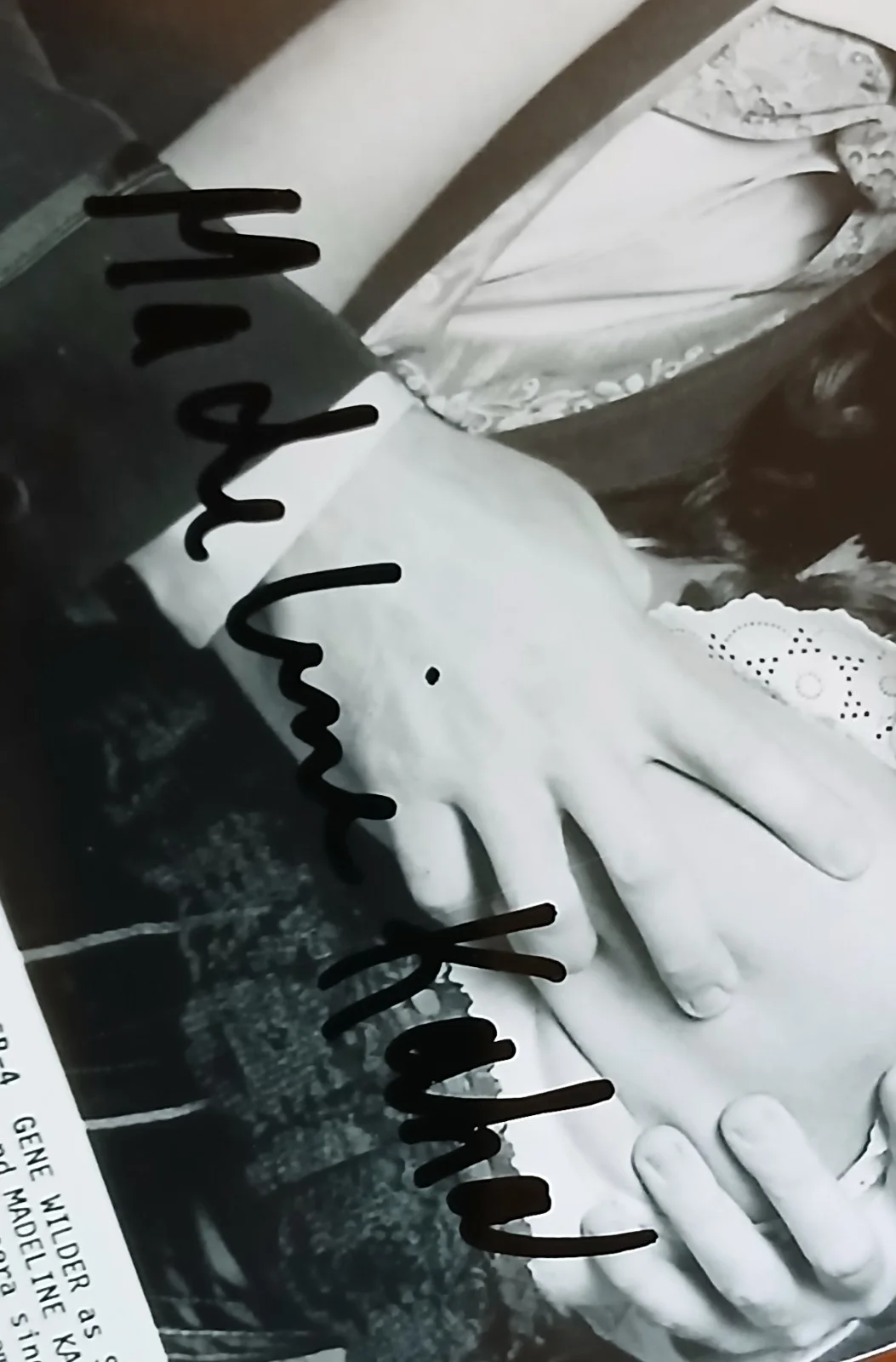 Madeline Kahn — Madeline Kahn, Young Frankenstein, Signed Autographed Photo 8x6 in, изображение 3