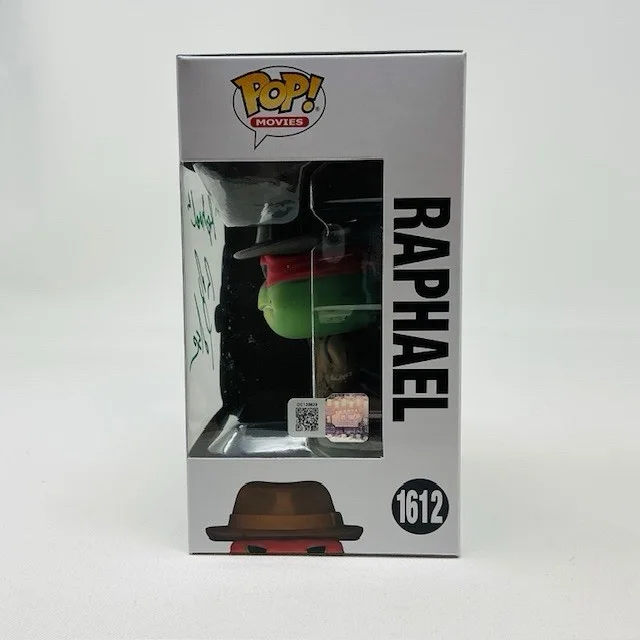 Rob Paulsen Autographed Raphael TMNT Teenage Mutant Ninja Turtles Funko Pop OC, изображение 5