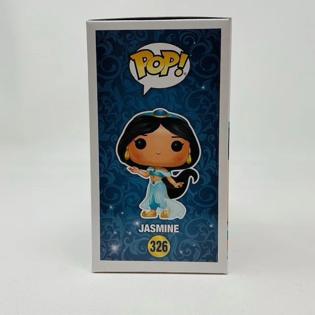 Linda Larkin Autographed Princess Jasmine Disney’s Aladdin Funko Pop #326 OC, изображение 3