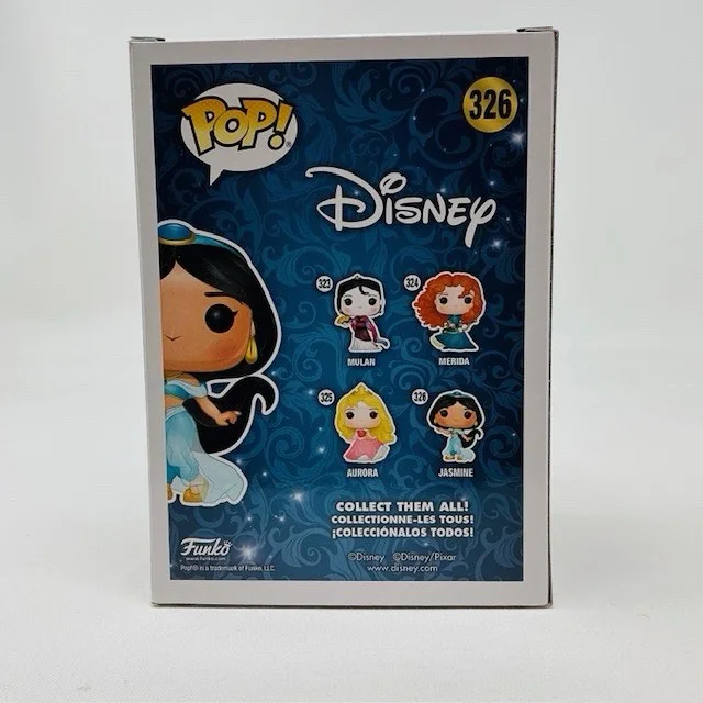 Linda Larkin Autographed Princess Jasmine Disney’s Aladdin Funko Pop #326 OC, изображение 4