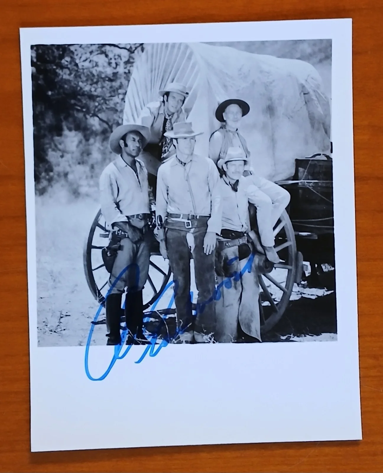 Clint Eastwood — Clint Eastwood, Rawhide, Signed Autographed 6x5 Photo, изображение 3