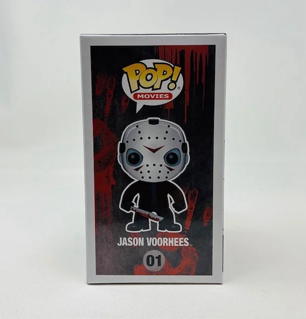 Warrington Gillette Autographed Signed Jason II Friday The 13th Funko Pop #01 OC, изображение 3