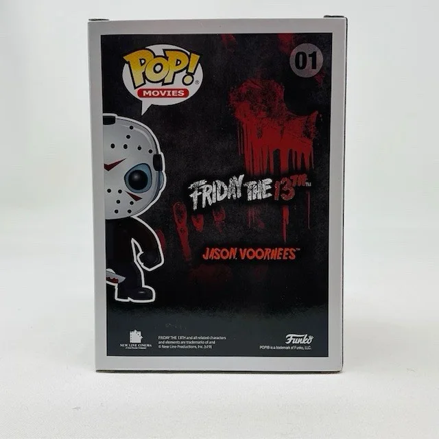 Warrington Gillette Autographed Signed Jason II Friday The 13th Funko Pop #01 OC, изображение 4