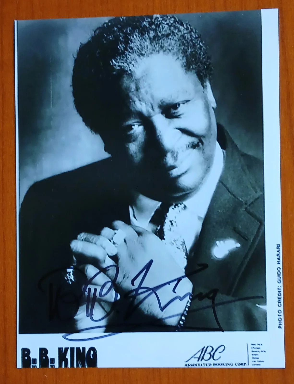 B. B. King, Blues Singer-Songwriter, Guitarist, Signed Autographed 8x6 Photo, image 2