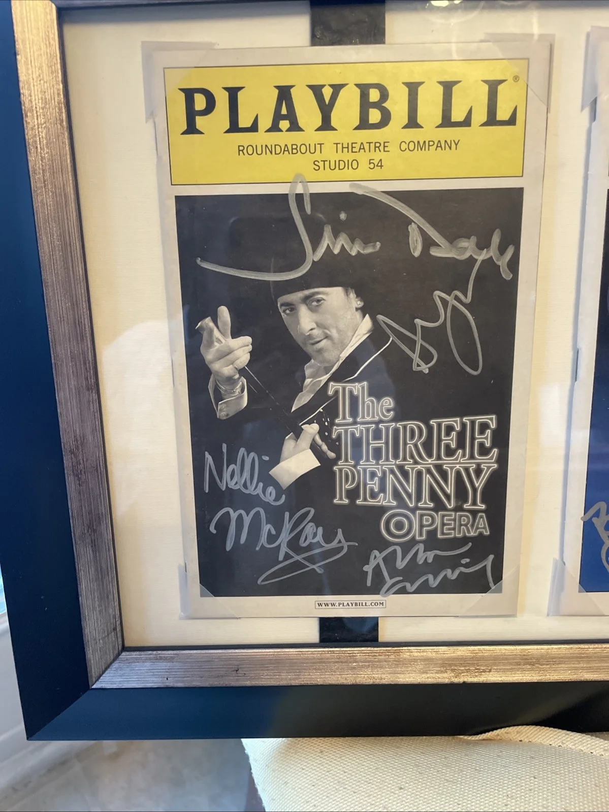 Cast Members — 3 Original Broadway Playbill 2007 Autographed The Three Pen, Spring Awak, Gypsy., image 3