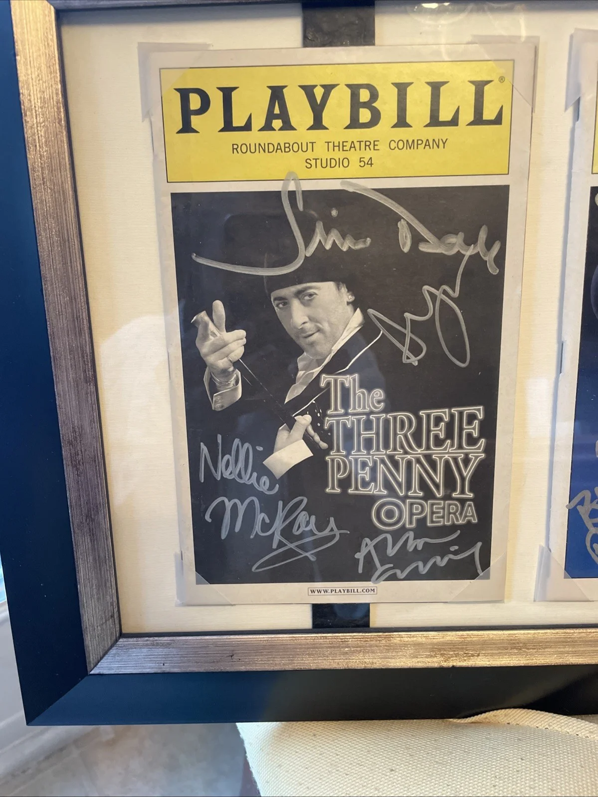 Cast Members — 3 Original Broadway Playbill 2007 Autographed The Three Pen, Spring Awak, Gypsy., image 4