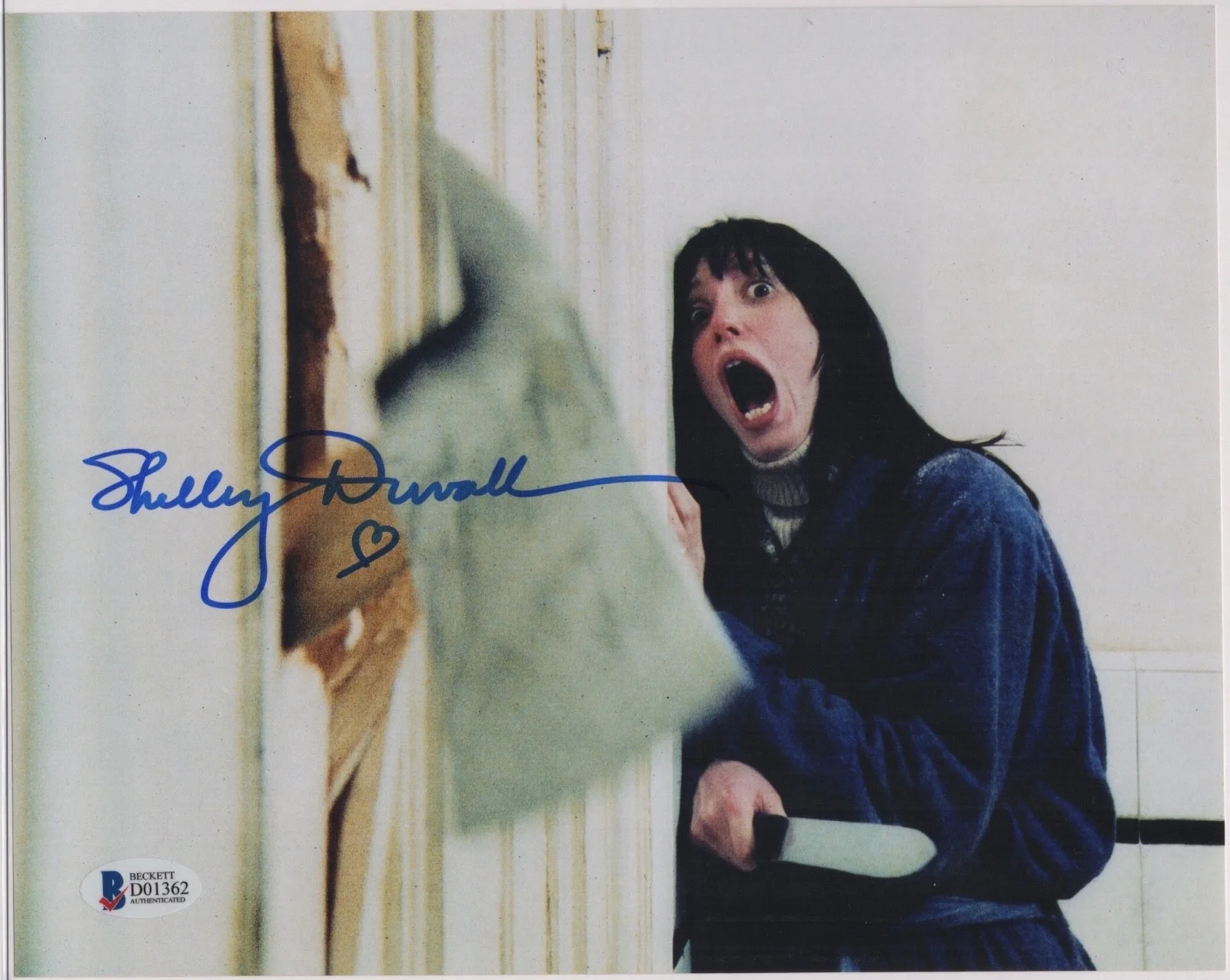 Shelley Duvall — SHELLEY DUVALL signed THE SHINING 8x10 photo AUTOGRAPH Beckett BAS Nicholson
