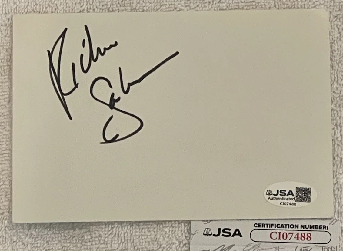 Richie Sambora — Richie Sambora Signed Autohraph Bon Jovi Guitarist JSA COA Authentic