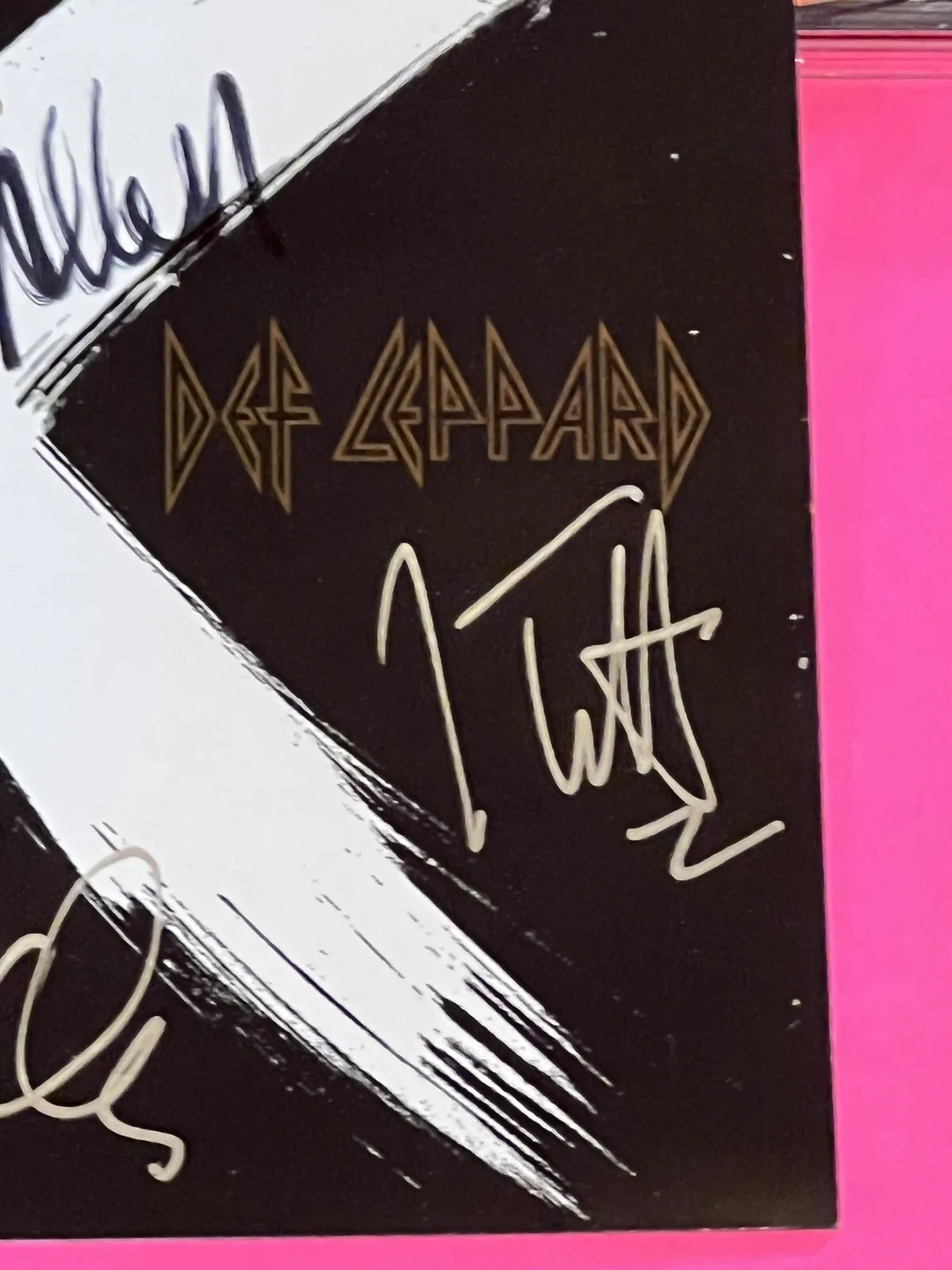 DEF LEPPARD SIGNED AUTOGRAPHED X CD ALBUM *PROOF*, image 5
