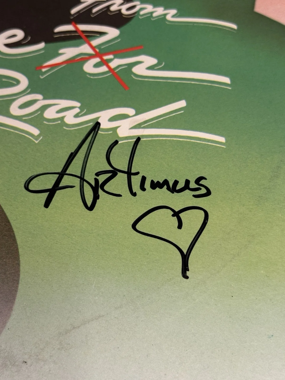 ARTIMUS PYLE LYNYRD SKYNYRD SIGNED ONE MORE FOR THE ROAD VINYL RECORD *PROOF*, изображение 4