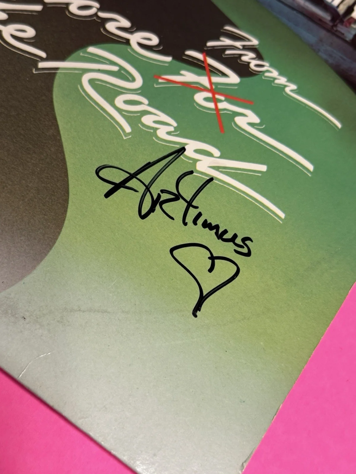 ARTIMUS PYLE LYNYRD SKYNYRD SIGNED ONE MORE FOR THE ROAD VINYL RECORD *PROOF*, изображение 5