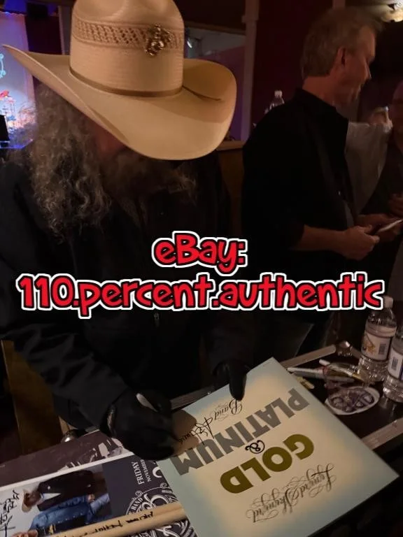 ARTIMUS PYLE LYNYRD SKYNYRD SIGNED GOLD AND PLATINUM VINYL RECORD *EXACT PROOF*, image 4