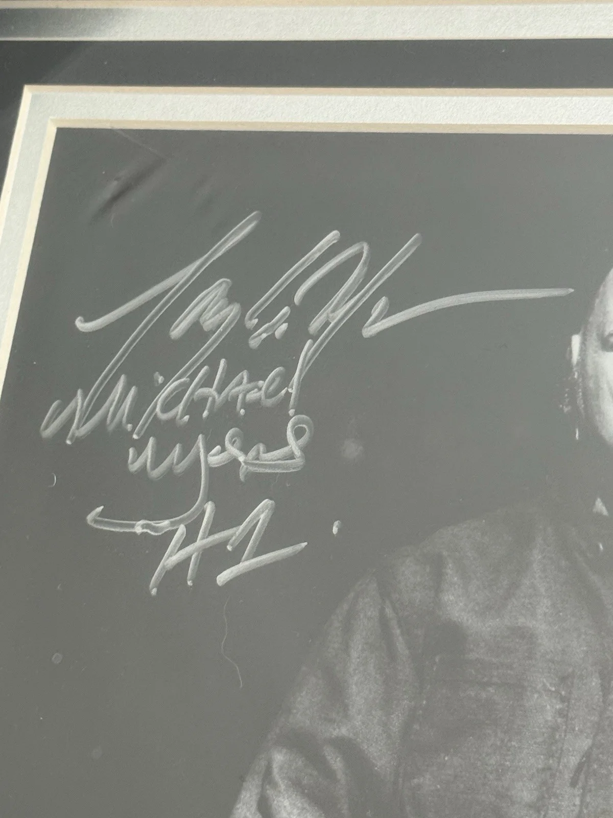 tony moran — Signed Tony Moran Halloween 1978 8x10 Framed Picture with COA, изображение 3