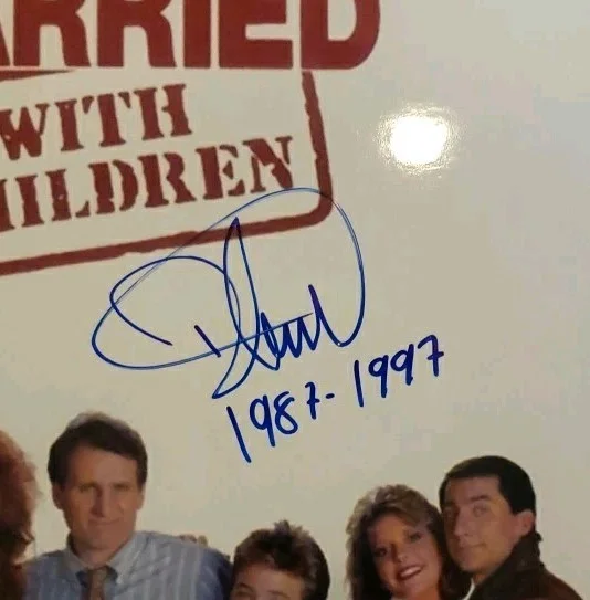 *DAVID FAUSTINO* 8x10 Married With Children Signed Autographed AUTO Photo JSA #3, изображение 2
