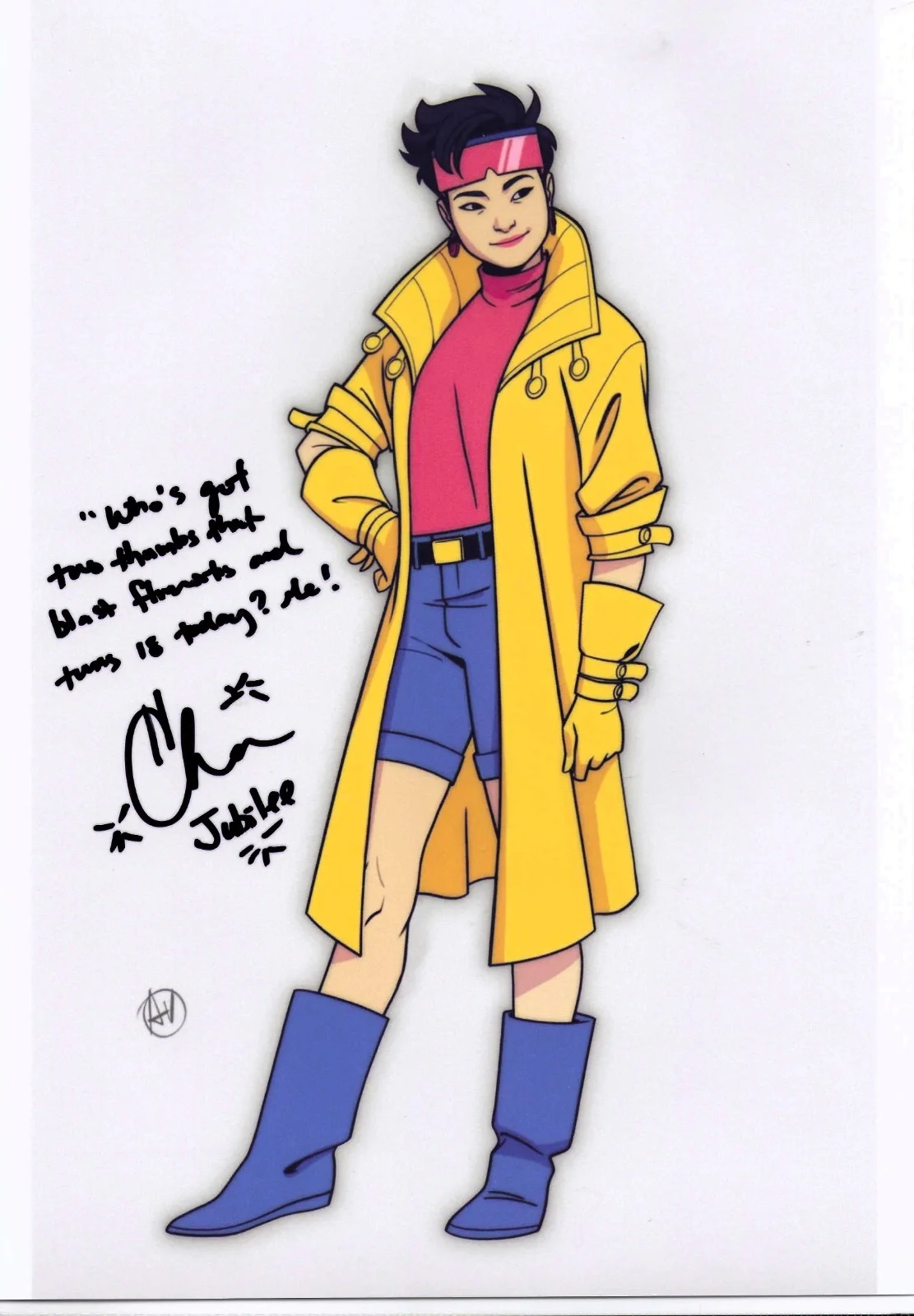 Cal Dodd, Matthew Waterson — 2 X-MEN '97 signed voice actors for JEAN GREY & JUBILEE each coa 8 ¼ x 11 ¾, image 5