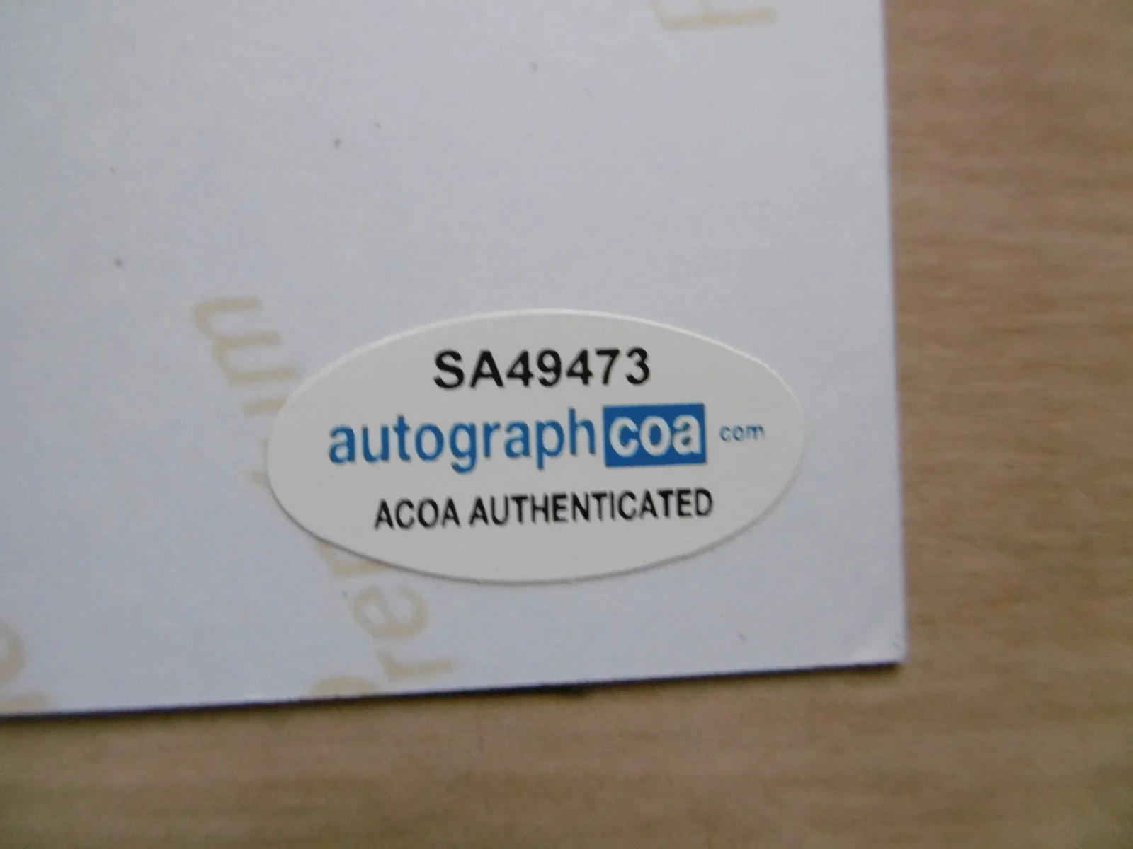 Angus Young "AC/DC" signed 8x10 inch photo autograph ACOA, image 3