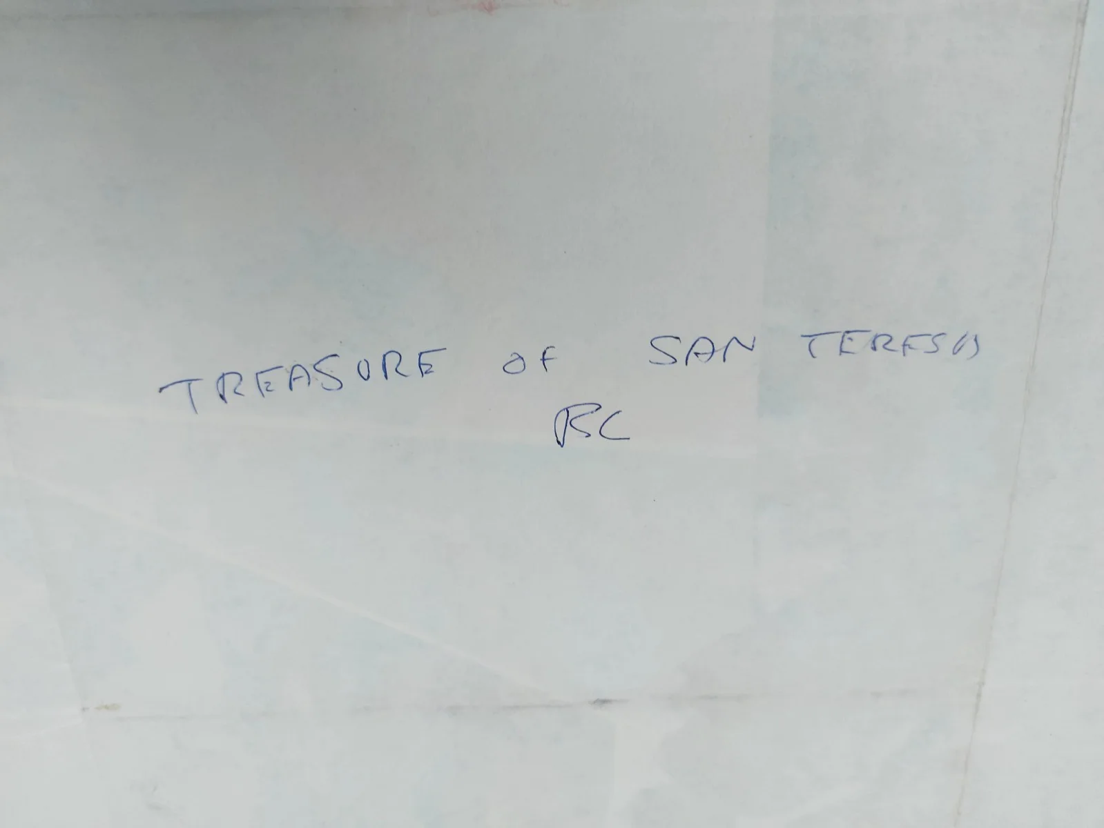 THE TREASURE OF SAN TERESA ORIGINAL UK QUAD FILM POSTER 1959, изображение 3