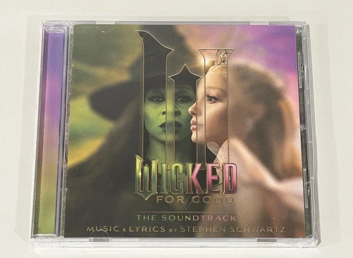 Wicked: For Good The Soundtrack CD signed insert w/ FULL SIG, image 3