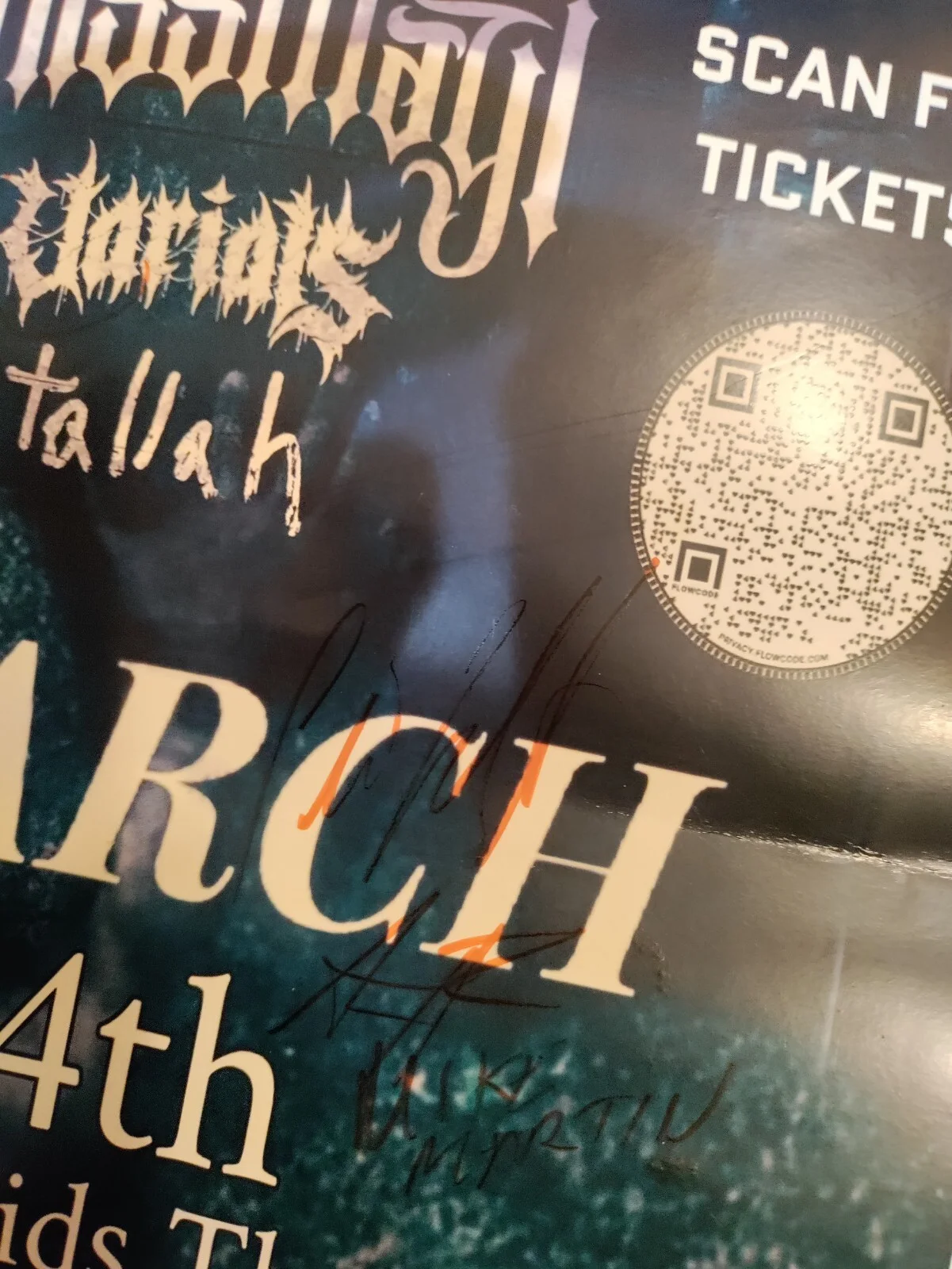 ALL THAT REMAINS Band Signed x4 Poster 18x12 .. Memorabilia, MUSIC Signatures, изображение 3