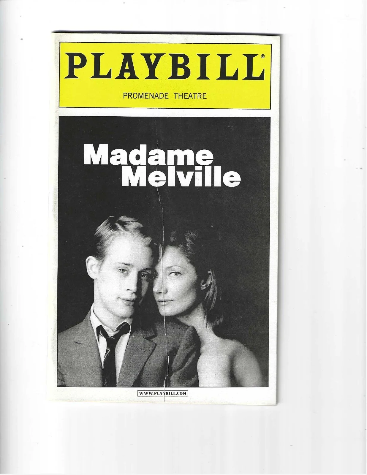 Macaulay Culkin Autographed Theater Program Hollywood TV Child Actor JSA COA, image 2