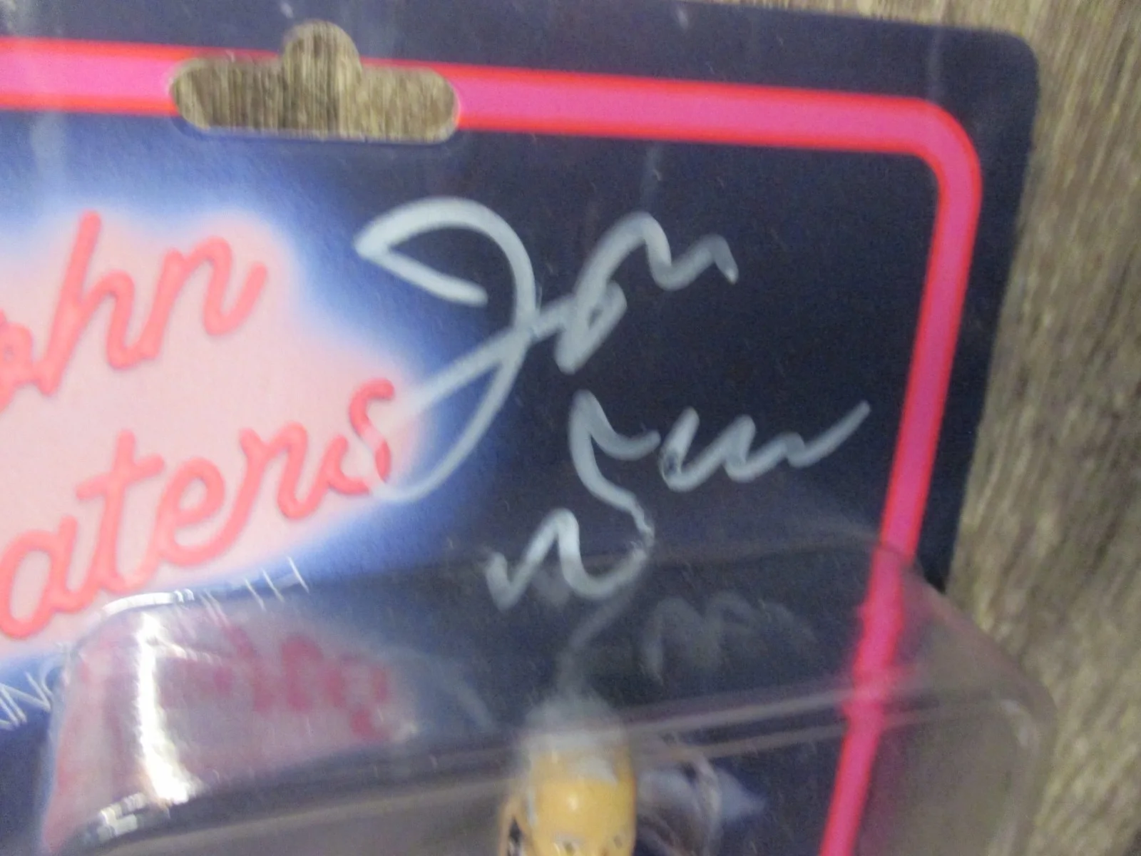 John Waters — SIGNED! Good Taste Toys JOHN WATERS Figure - Purple Suit Variant NEW, image 2