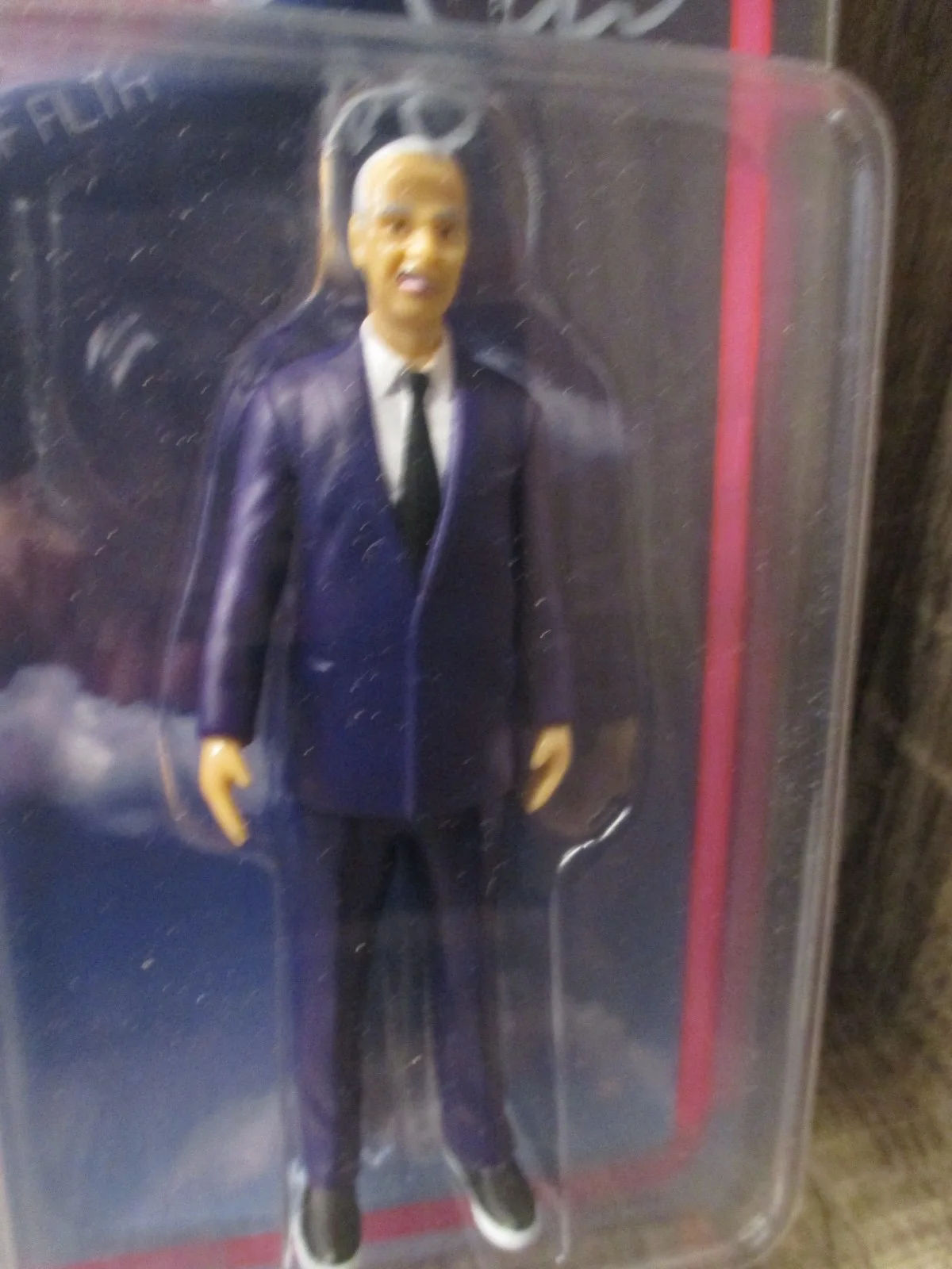John Waters — SIGNED! Good Taste Toys JOHN WATERS Figure - Purple Suit Variant NEW, image 3