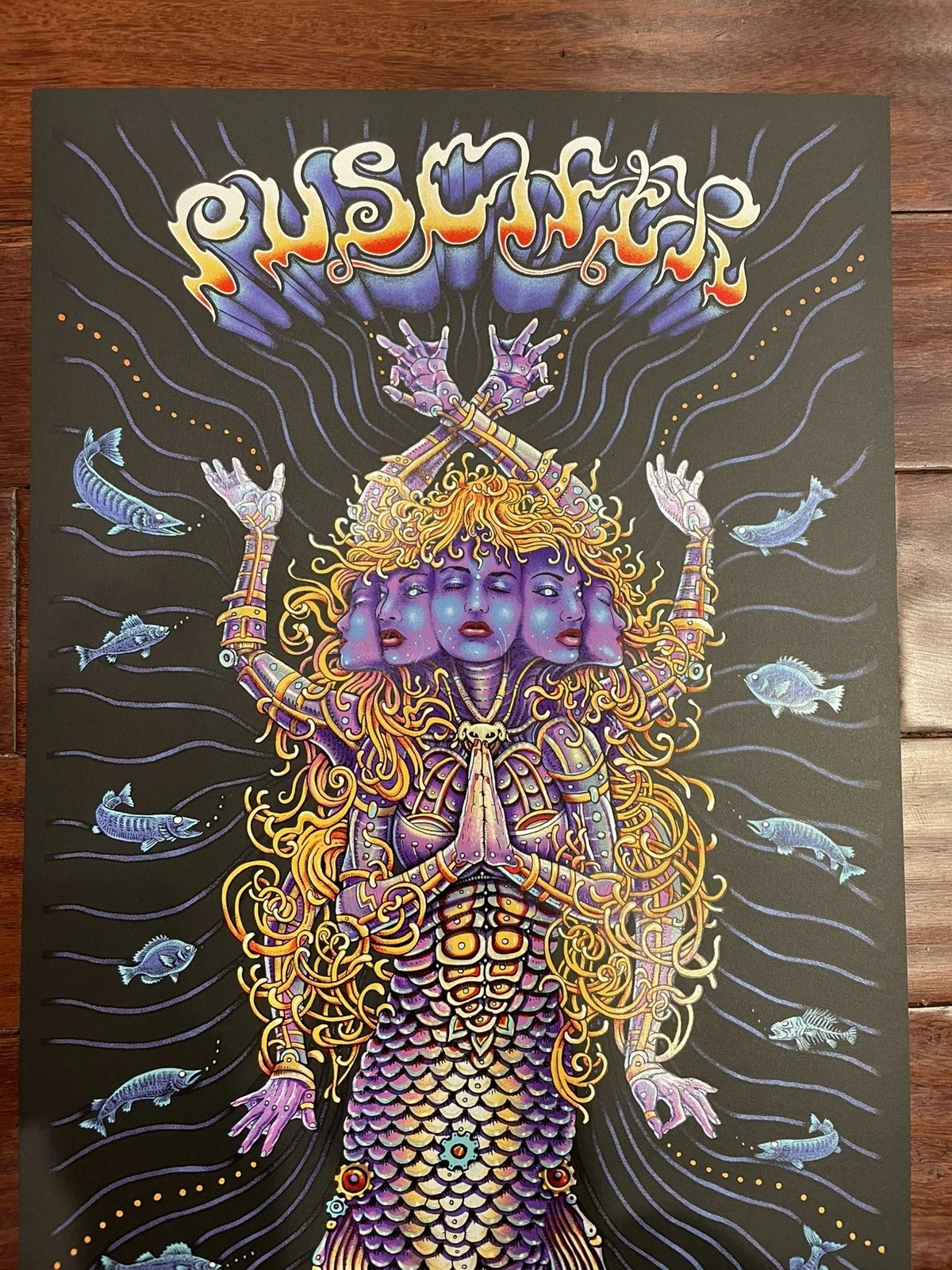 Puscifer Milwaukee Poster Emek 2025 Sessanta concert tour 44/206, изображение 2