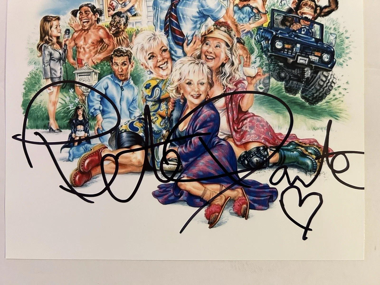 Peter Dante — Grandma’s Boy Peter Dante Autograph 8x10 Photo w/ Proof Pic, изображение 3