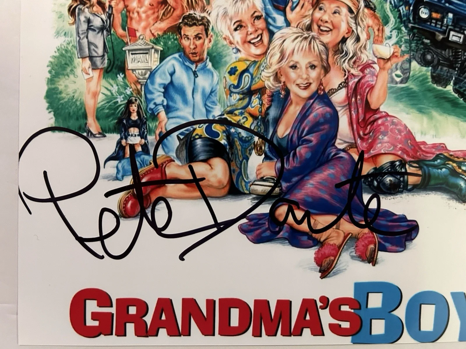 Peter Dante — Grandma’s Boy star Peter Dante signed 8x10 Photo w/ Proof Pic Autograph, изображение 2