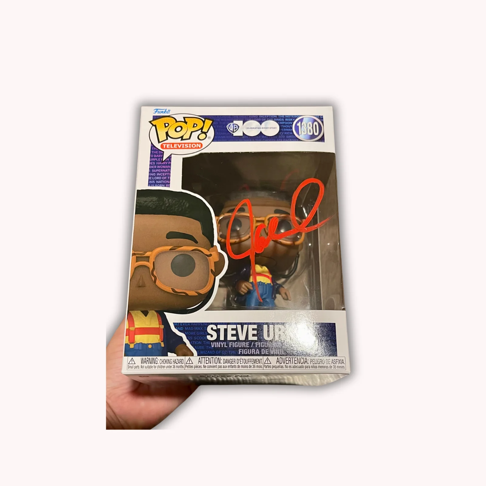 Jaleel White — Steve Urkel Funko Pop #1380 Signed JSA COA Autographed by Jaleel White, изображение 3