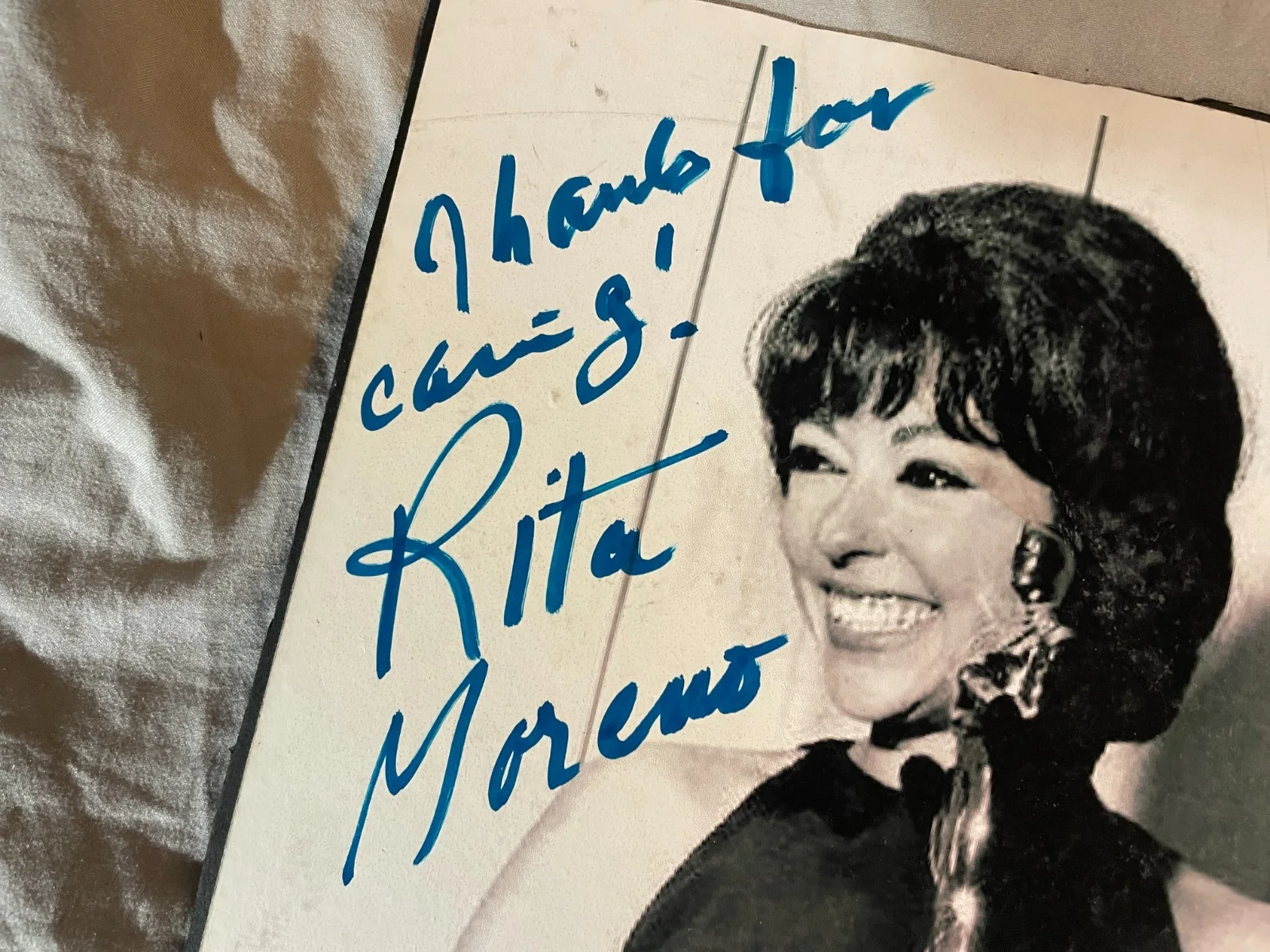 Rita Moreno 8" x 10" Autographed Signed Photo Actress, image 2
