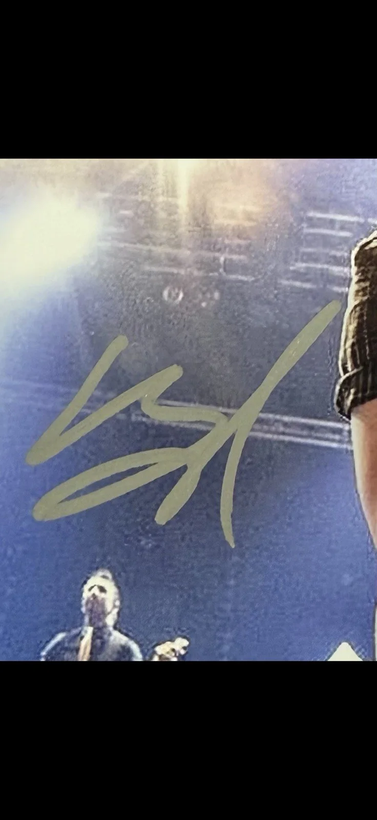 Shinedown Frontman Brent Smith Signed Autographed Photo *Proof Of Signing, изображение 2