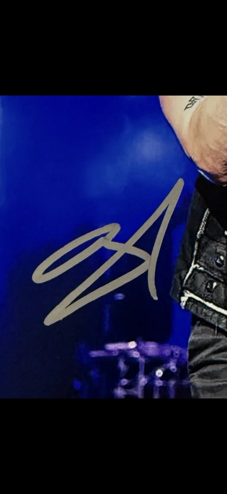 Shinedown Frontman Brent Smith Signed Autographed Photo *Proof Of Signing, image 2