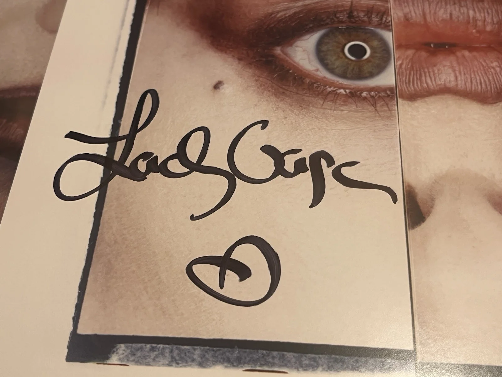 LADY GAGA SIGNED MAYHEM VINYL ART CARD + NEW RECORD 12" AUTOGRAPH COA RARE, изображение 3