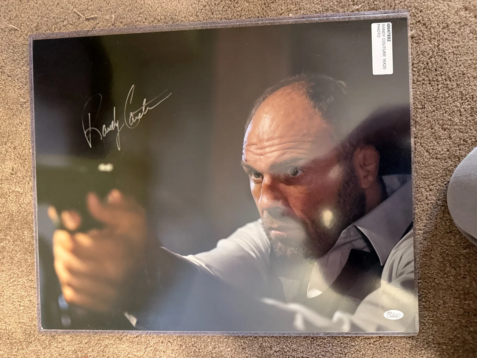 Randy Couture — Randy Couture - Autographed 8x10 Photo - JSA Authenticated, image 2