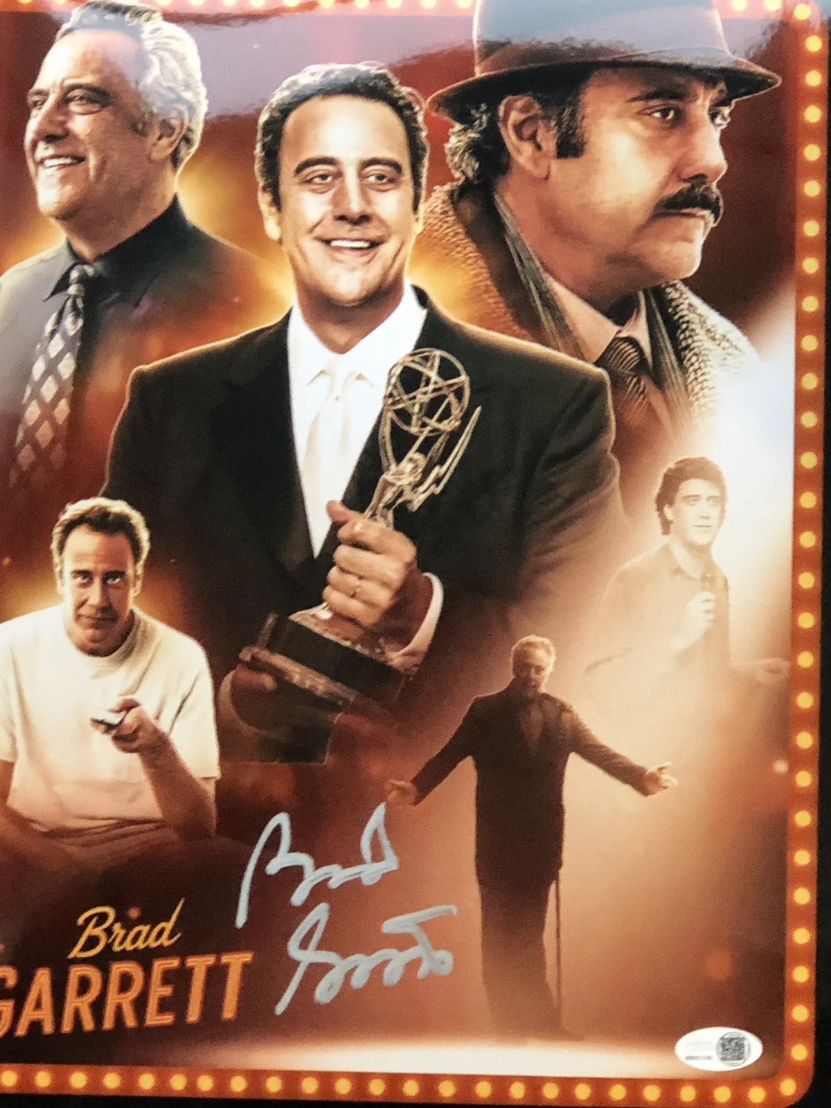 Brad Garrett — BRAD GARRETT SIGNED 11X14 COLLAGE PHOTO ACTOR TV MOVIE FILM COMIC JSA COA, изображение 2