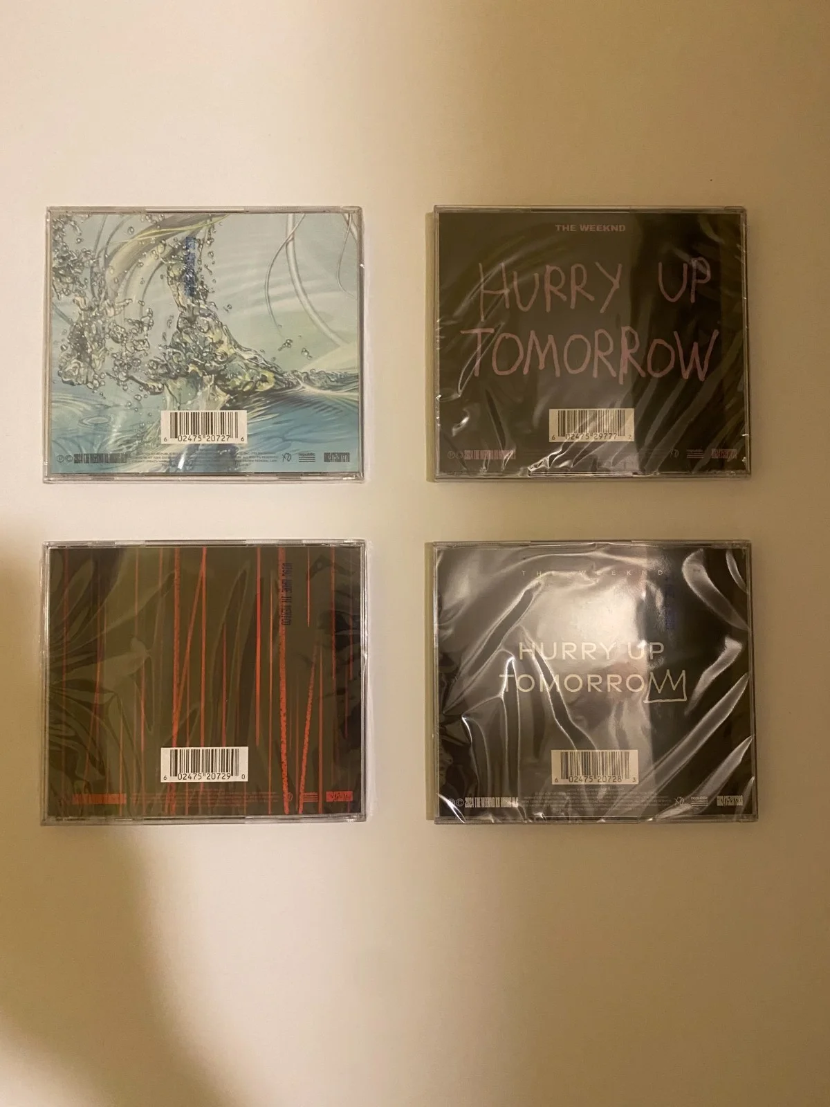 THE WEEKND HURRY UP TOMORROW 4 CD COLLECTOR'S EDITION SET SIGNED BY THE WEEKND, image 2