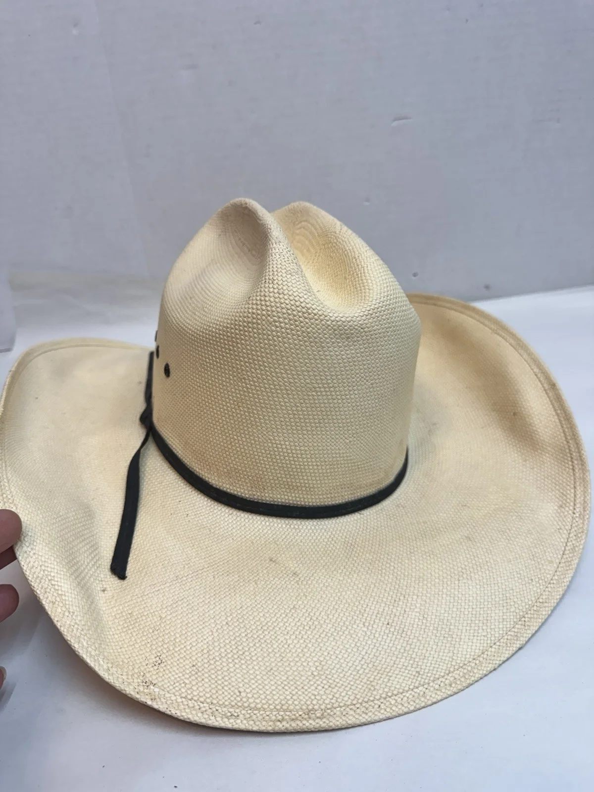 resistol western cowboy hat SIGNED DON WILLIAMS MEL TILLIS BARBARA FAIRCHILD, image 3