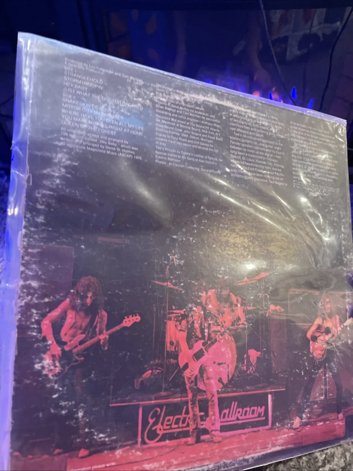 Ted Nugent Stranglehold Record To Stephen 2019 + Auto LP 1972 + 2 CD! 2 Autos!, image 4