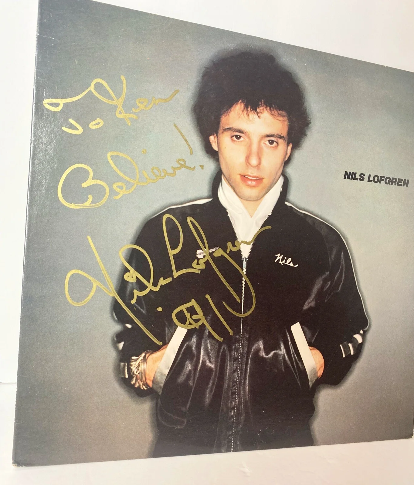 NILS LOFGREN Signed To Ken Believe, Album, изображение 2