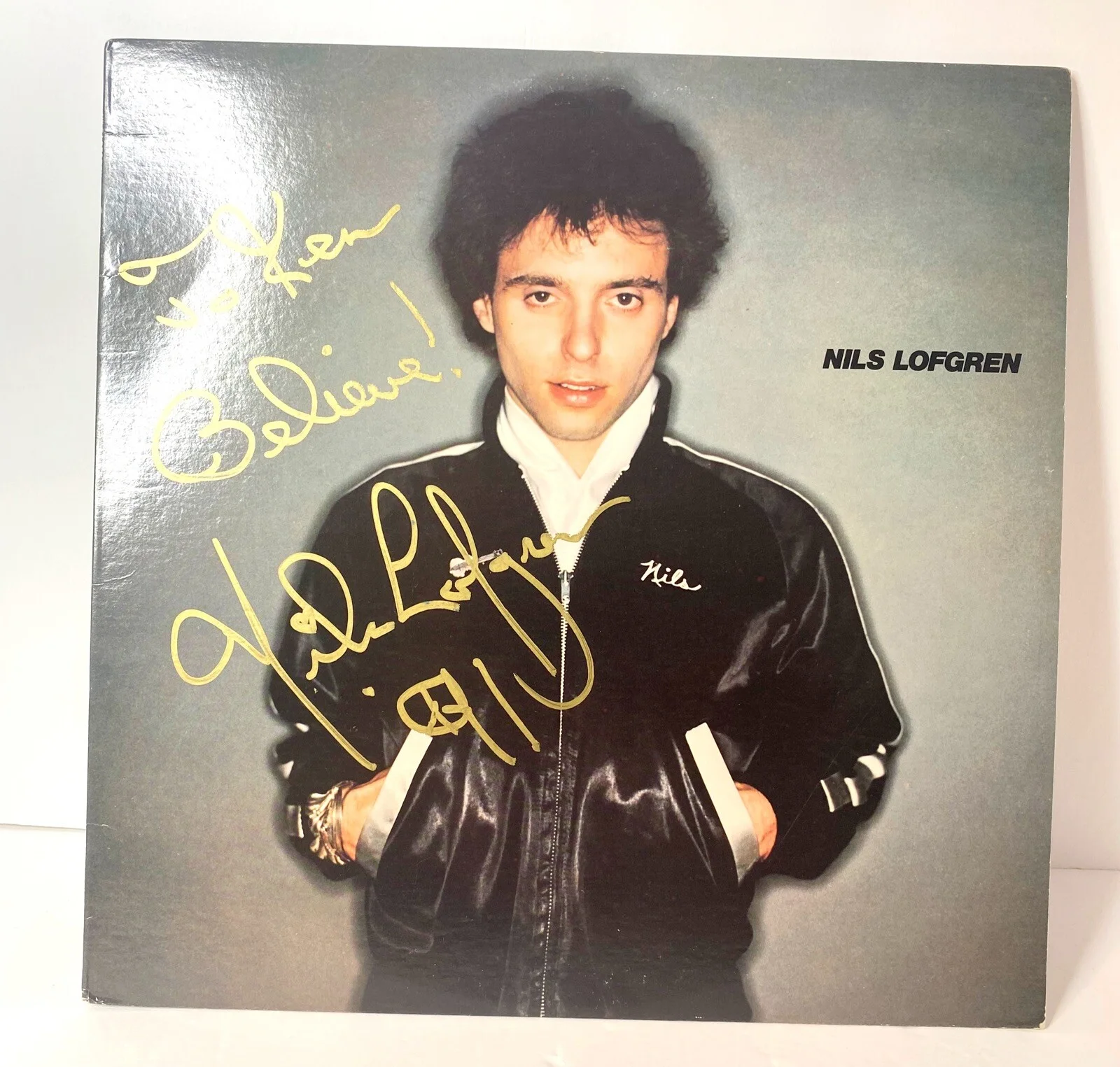 NILS LOFGREN Signed To Ken Believe, Album, изображение 3