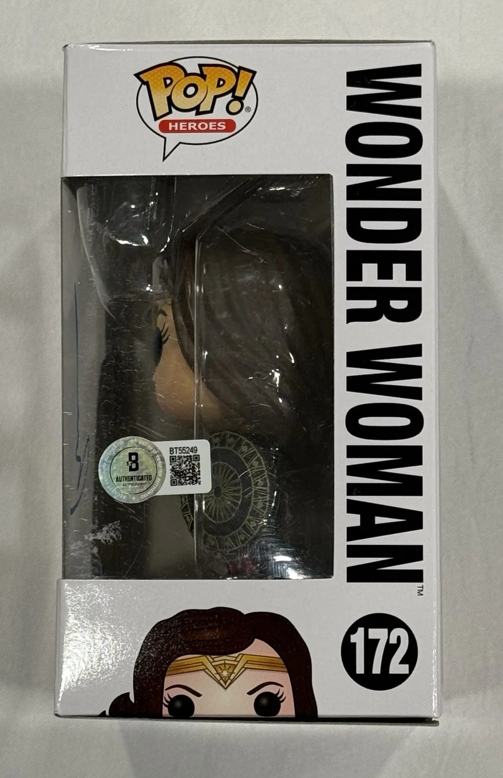Patty Jenkins — Patty Jenkins Director Signed Wonder Woman Funko Pop! #172 Beckett COA, изображение 3