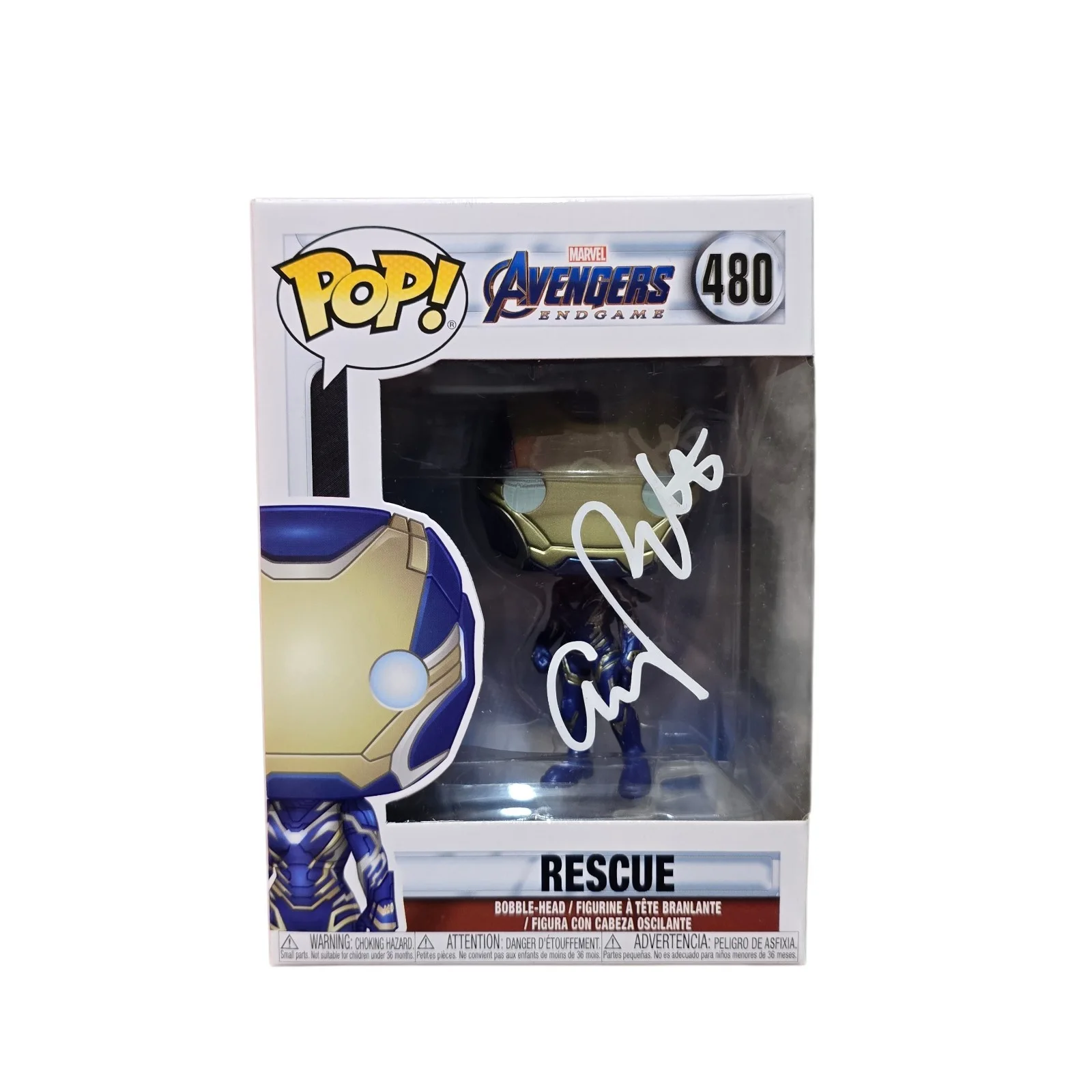 Gwyneth Paltrow — Gwyneth Paltrow Signed Rescue Funko 480 Avengers Infinity War SWAU COA RARE