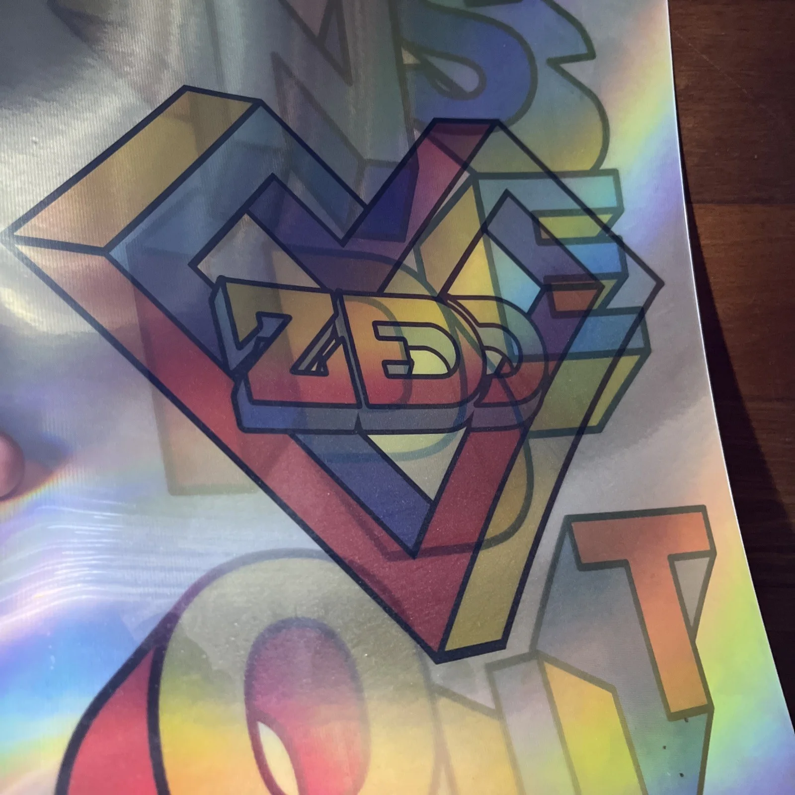 ZEDD Poster INSIDE OUT Holographic Promo Poster 11x17”, изображение 4
