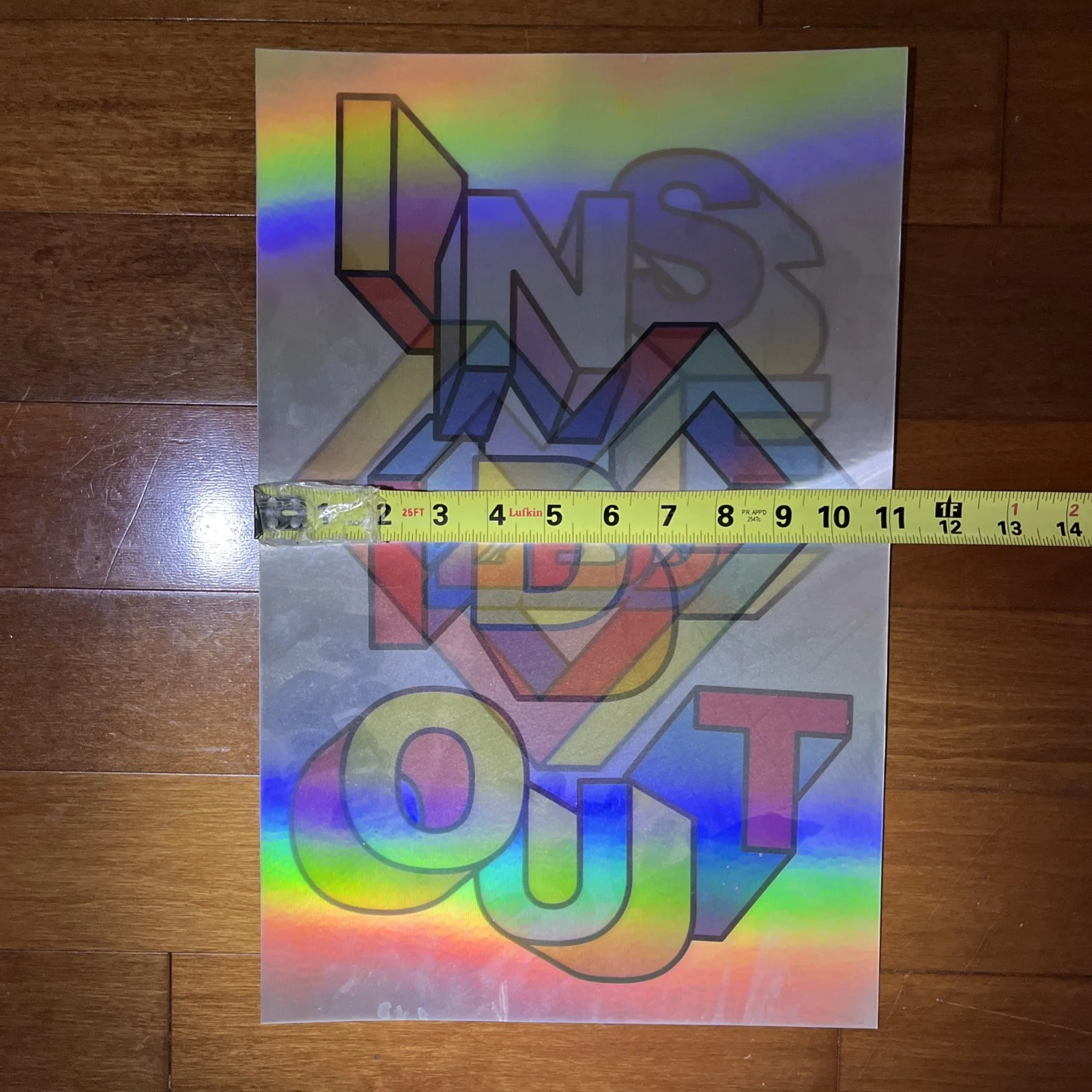 ZEDD Poster INSIDE OUT Holographic Promo Poster 11x17”, изображение 5