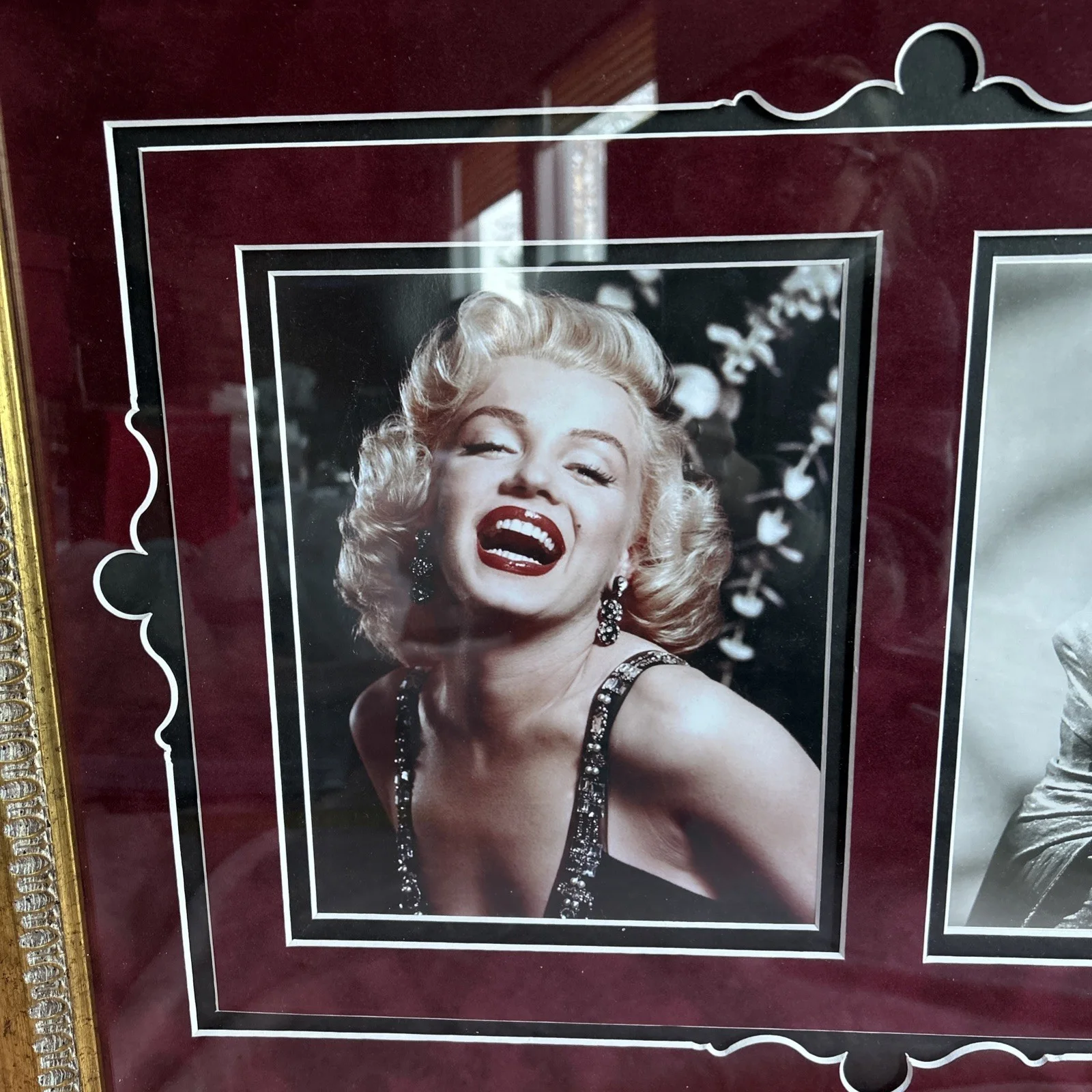 Marilyn Monroe — MARILYN MONROE AUTOGRAPHED PHOTO Frame W Matting & Including All Documents COA, image 4